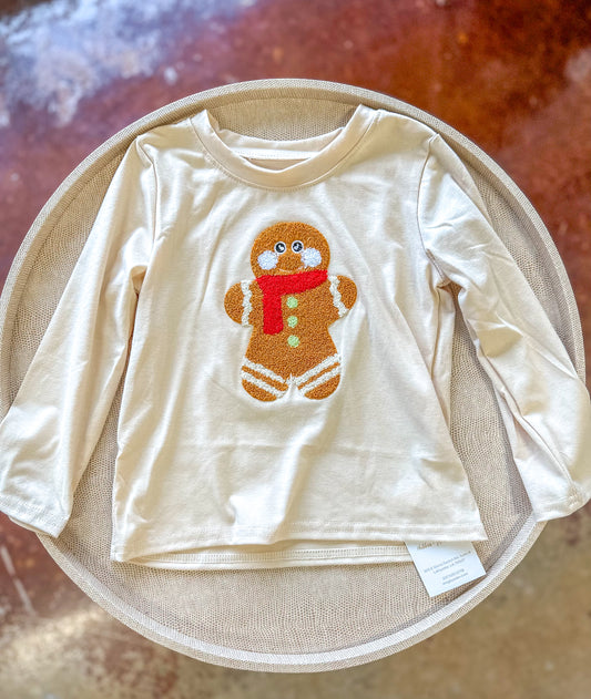 Beige French Gingerbread Man Shirt