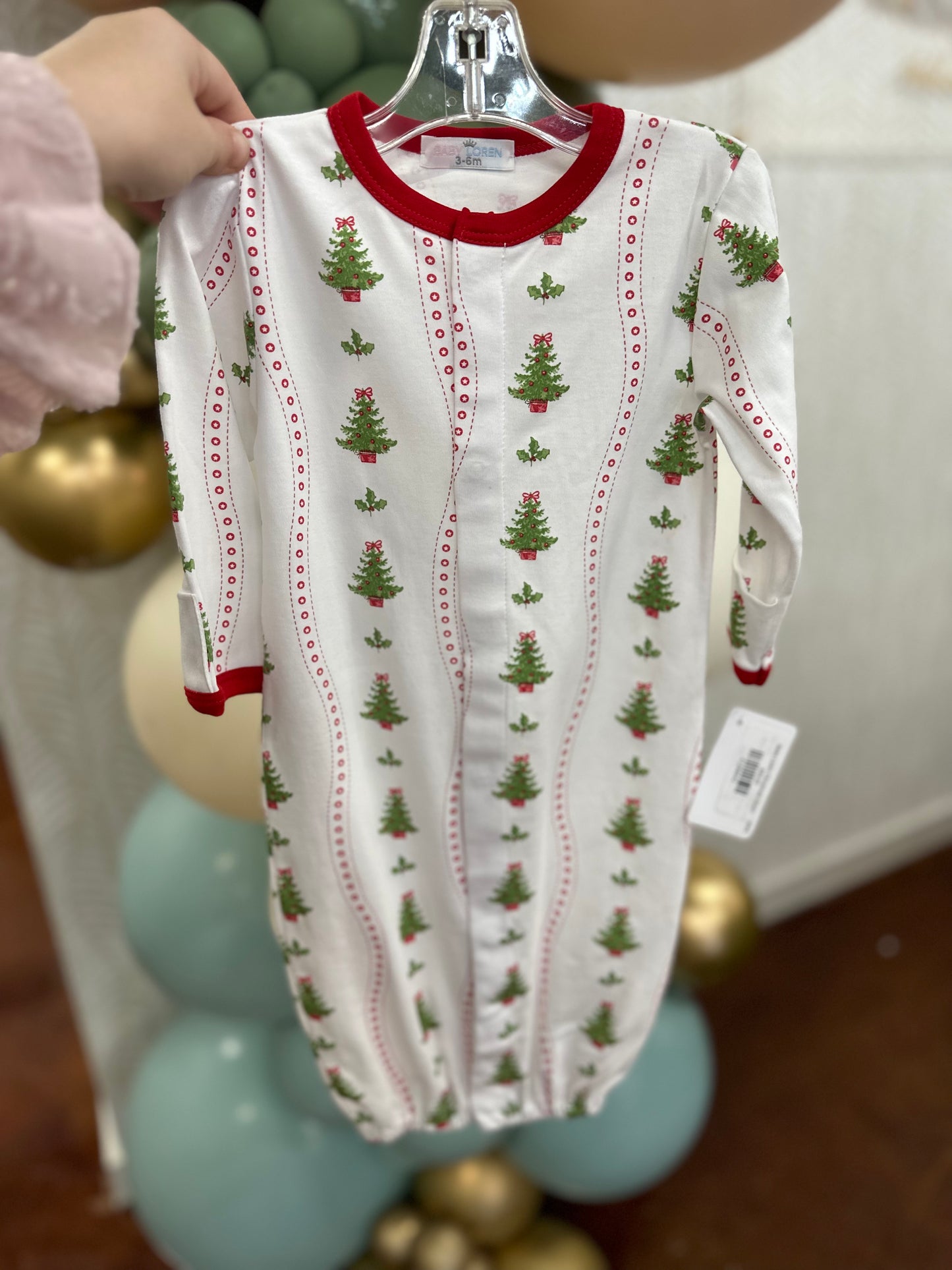 Baby Loren Christmas Gown