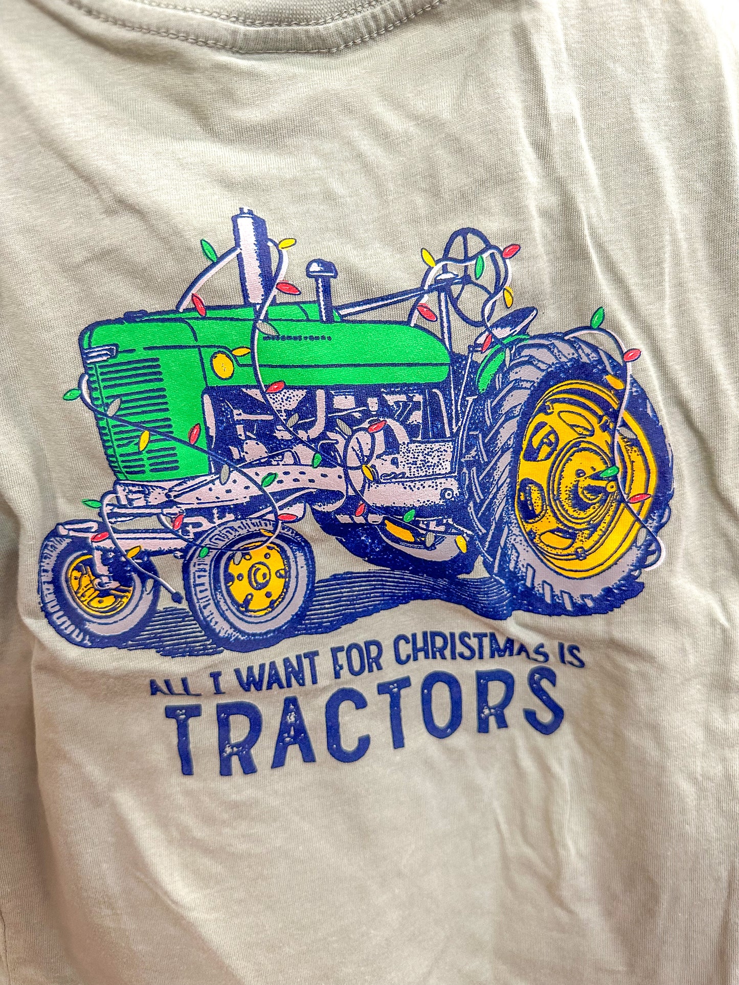 Kids - All I Want For Christmas Is Tractors Shirt