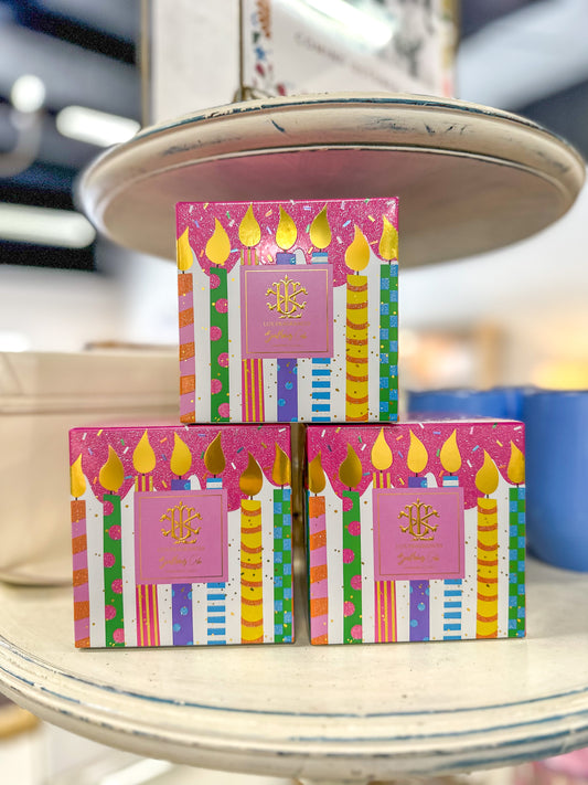 8 Oz. Birthday Cake Candle Designer Gift Box