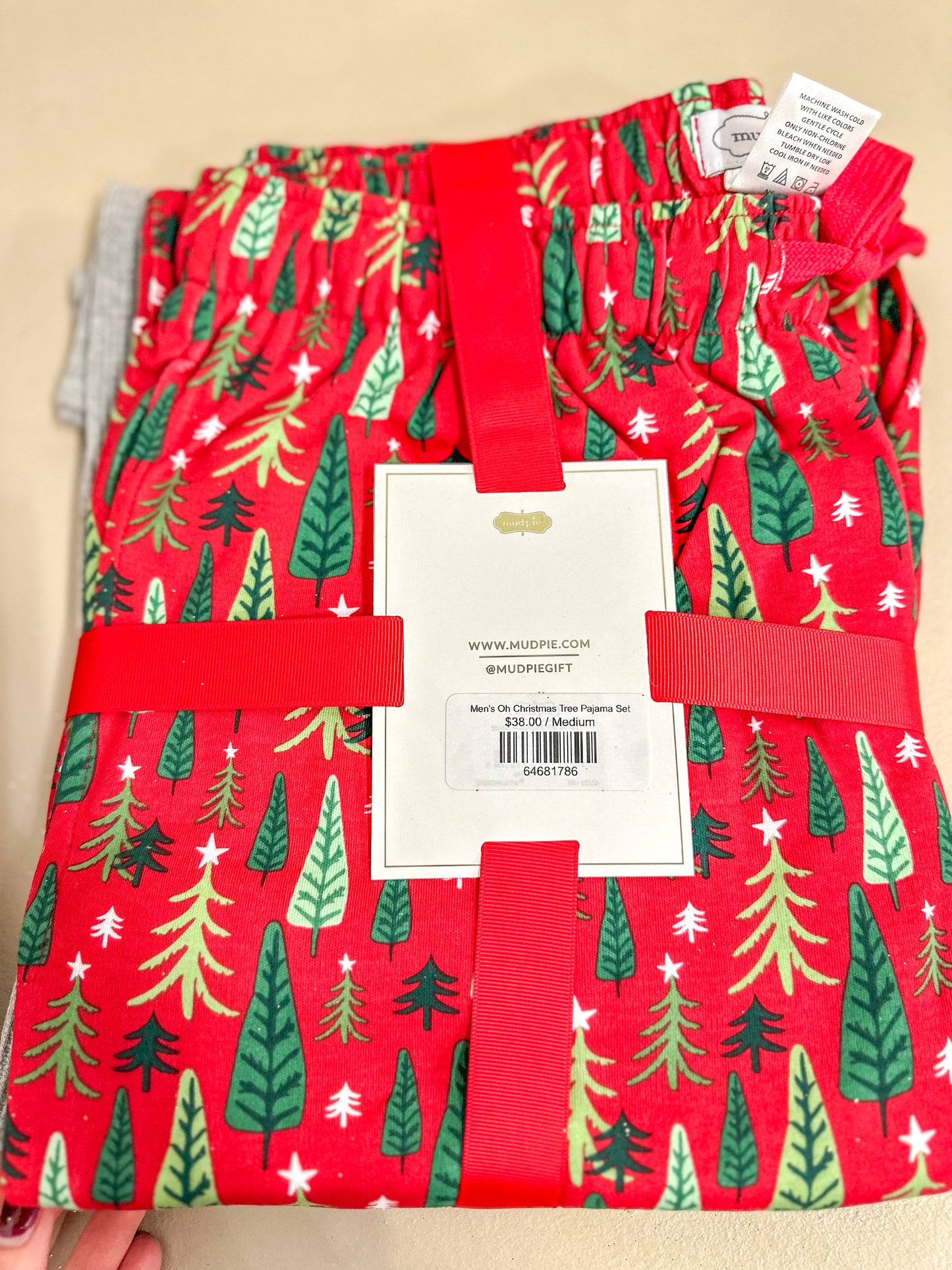 Men's Oh Christmas Tree Pajama Set
