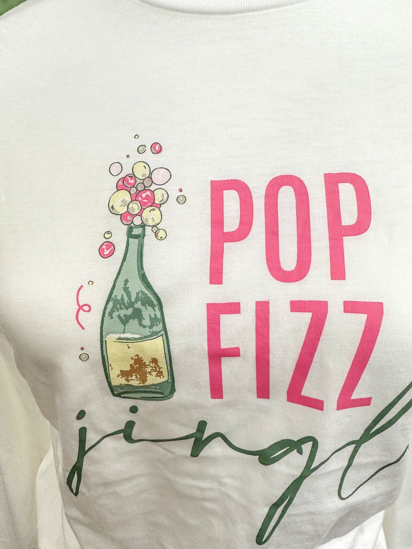 Pop Fizz Jingle Long Sleeve Graphic T-Shirt
