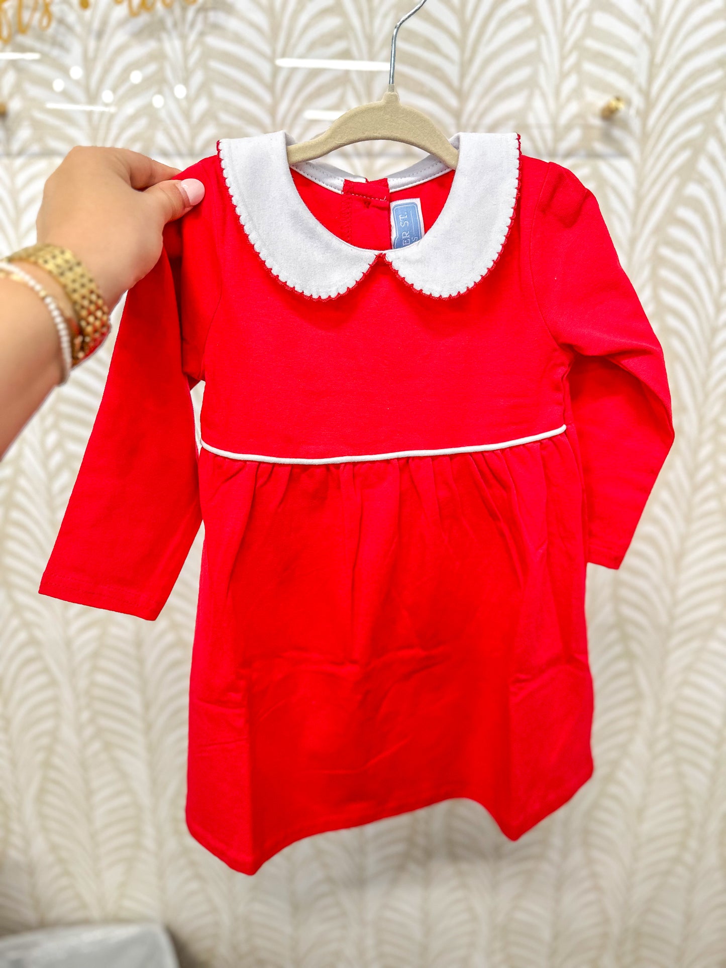 Claire Dress- Red