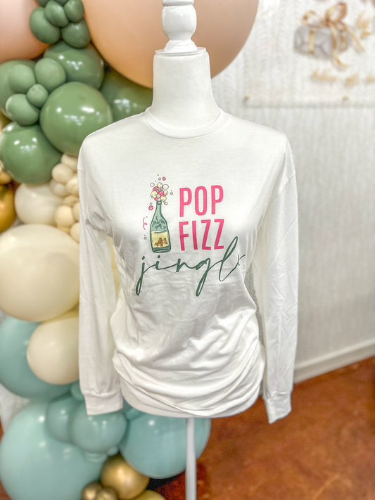 Pop Fizz Jingle Long Sleeve Graphic T-Shirt