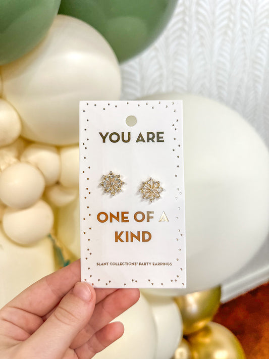 You Are One Of A Kind Party Earrings