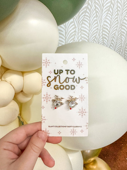 Up To Snow Good Party Earrings